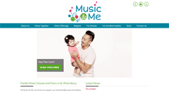 Desktop Screenshot of musicandmellc.com